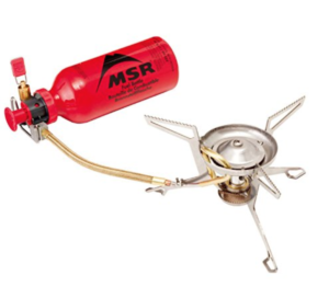 MSR Whisperlite- multi-fuel - gas stove