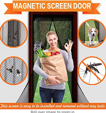 Screen Door for Mosquitos